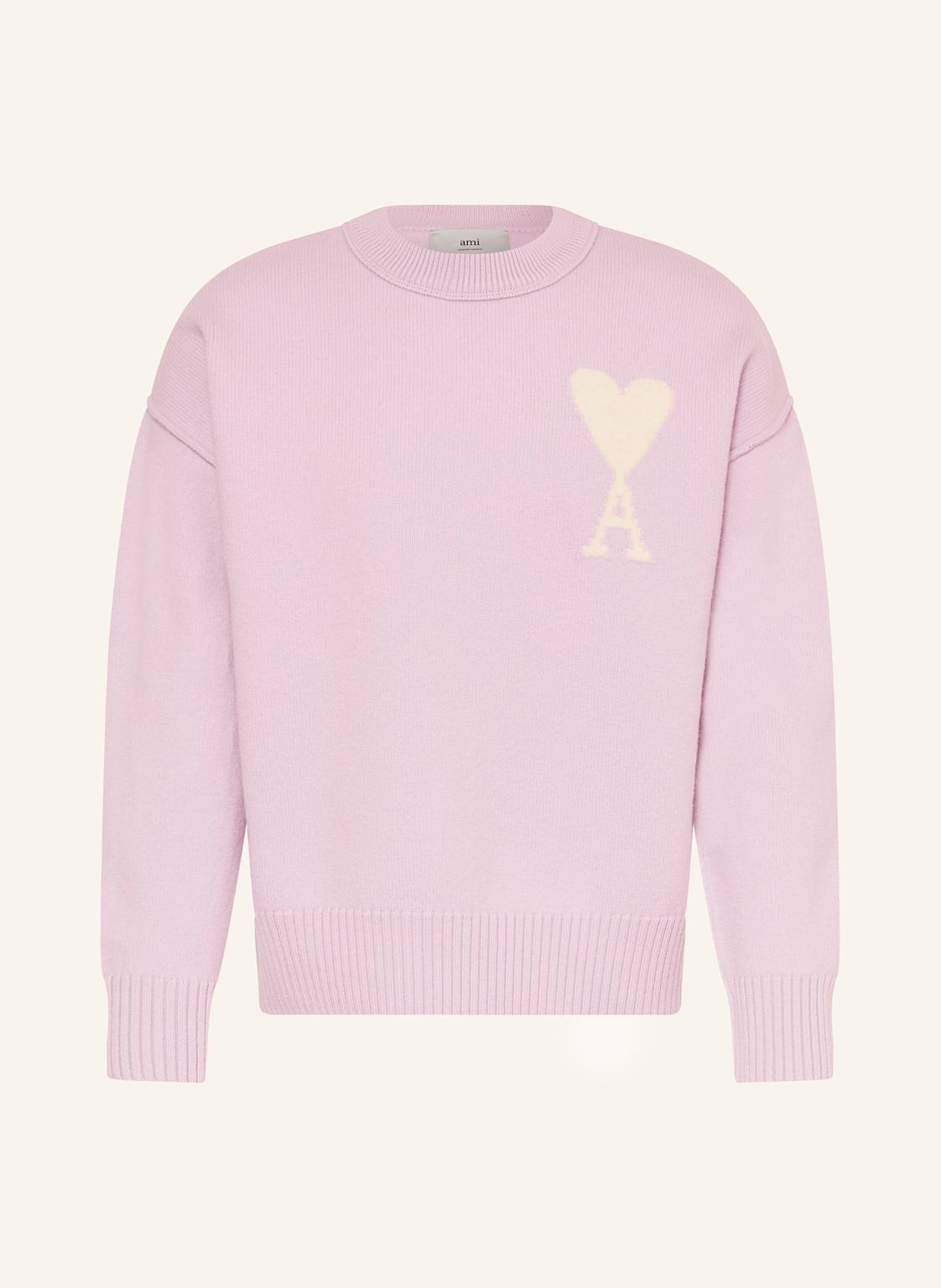 Ami Paris Pullover lila von AMI PARIS