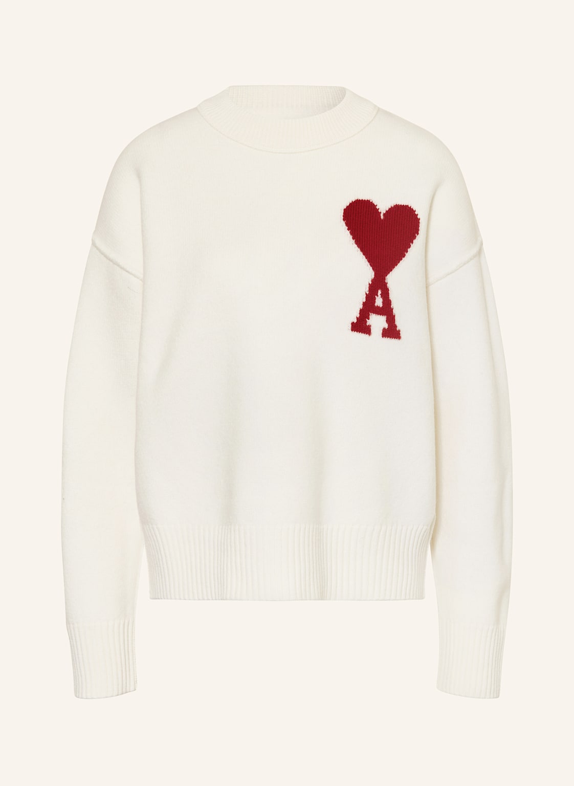 Ami Paris Pullover weiss Ami Paris Pullover weiss von AMI PARIS