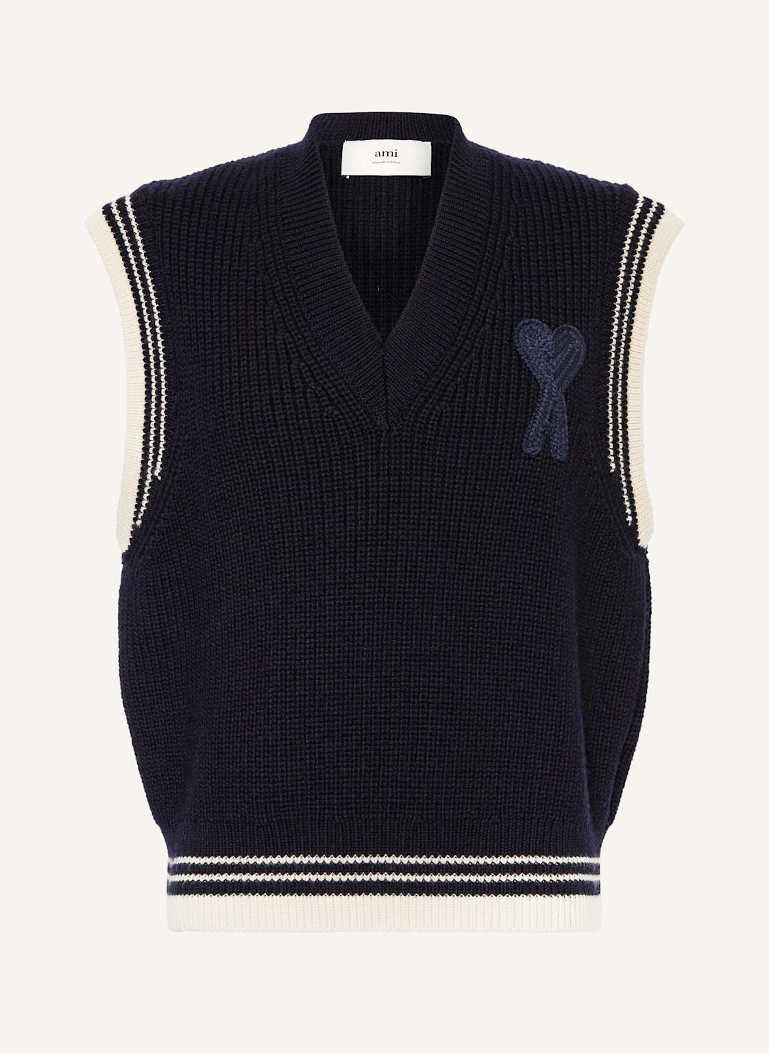 Ami Paris Pullunder blau Ami Paris Pullunder blau von AMI PARIS