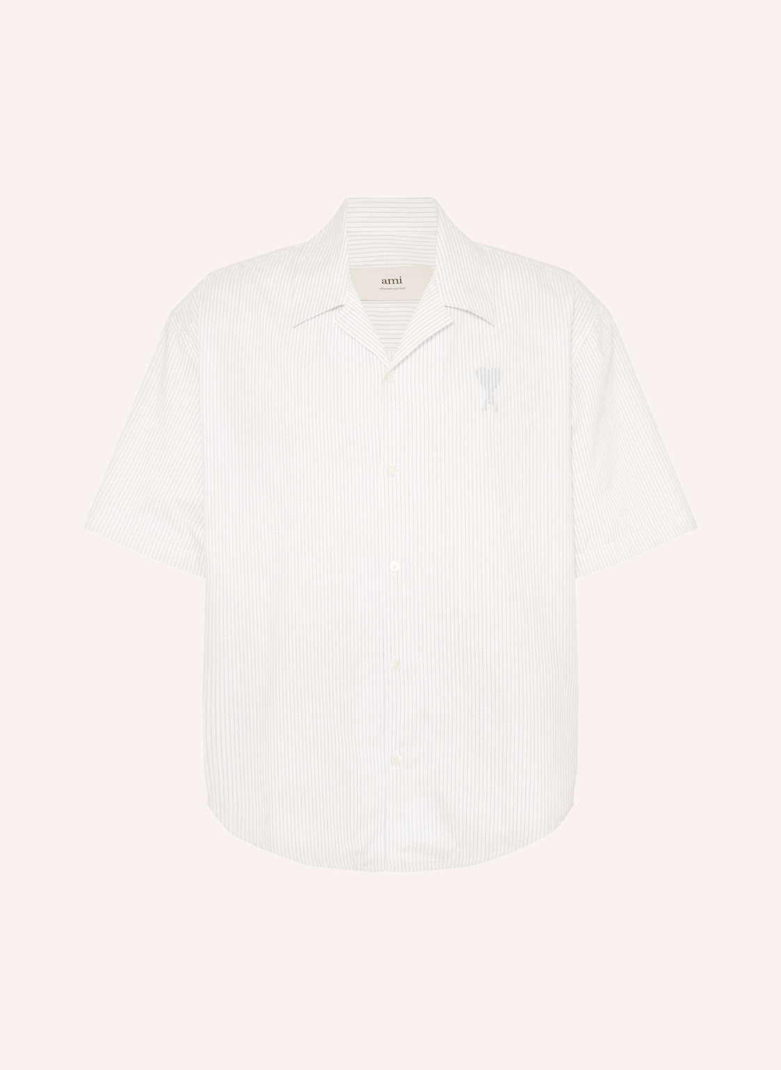 Ami Paris Resorthemd Comfort Fit weiss Ami Paris Resorthemd Comfort Fit weiss von AMI PARIS