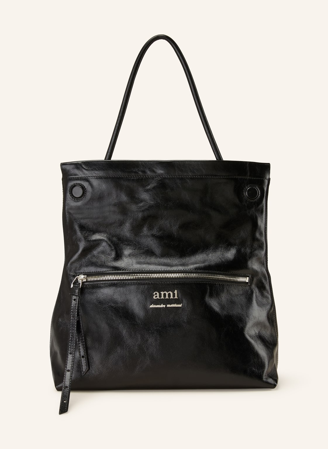 Ami Paris Shopper schwarz von AMI PARIS