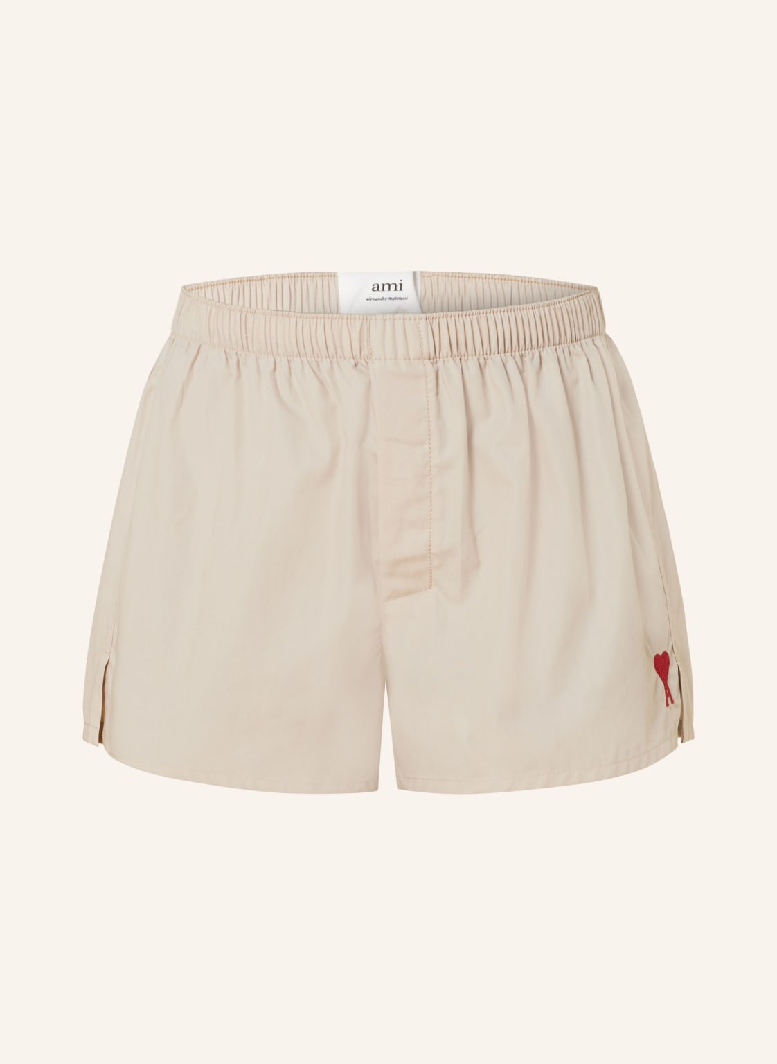 Ami Paris Shorts beige von AMI PARIS