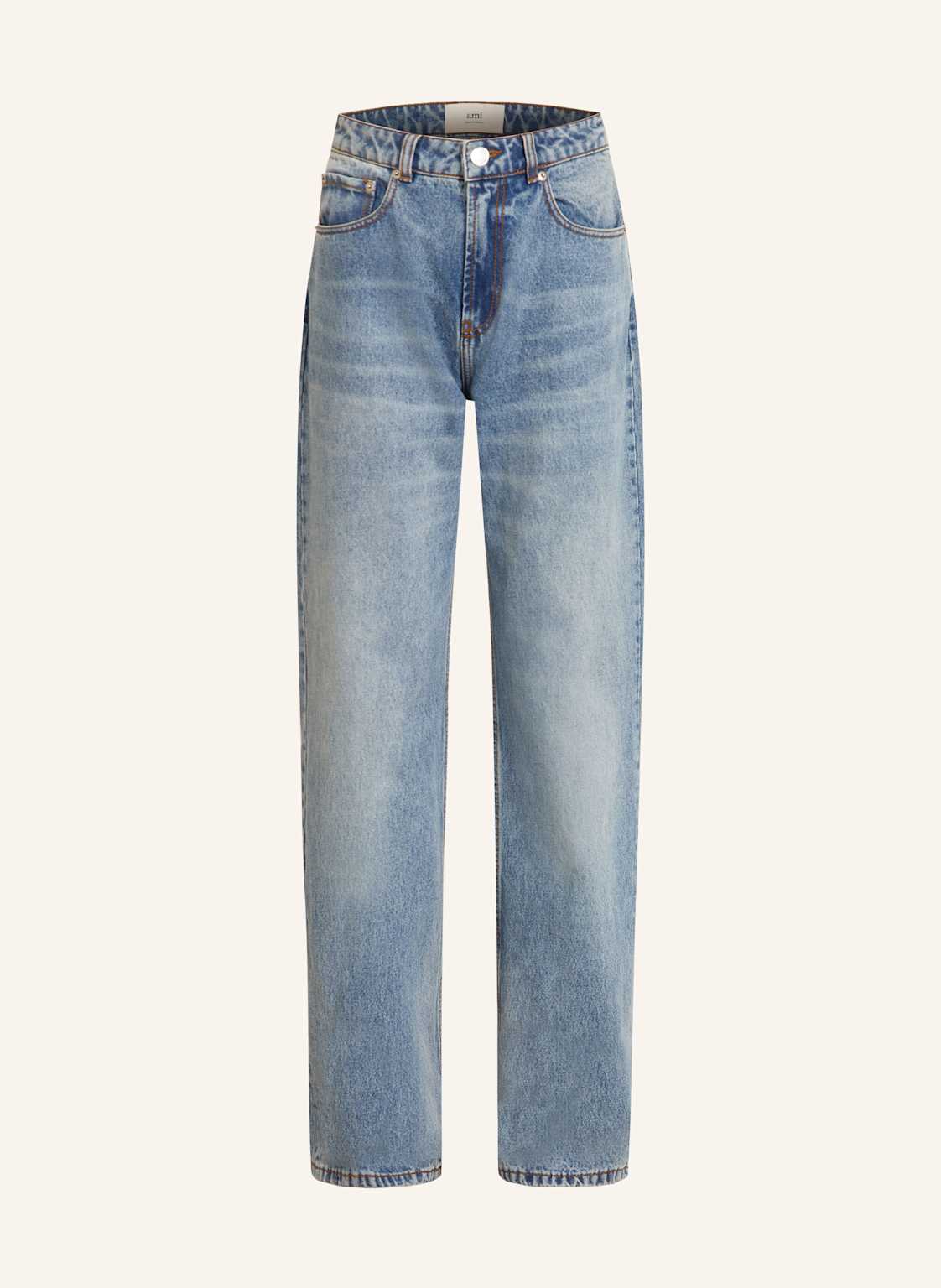 Ami Paris Straight Jeans blau Ami Paris Straight Jeans blau von AMI PARIS