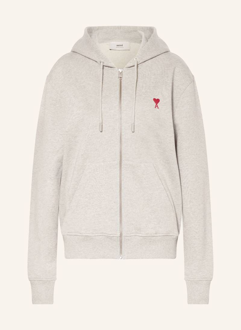 Ami Paris Sweatjacke grau von AMI PARIS