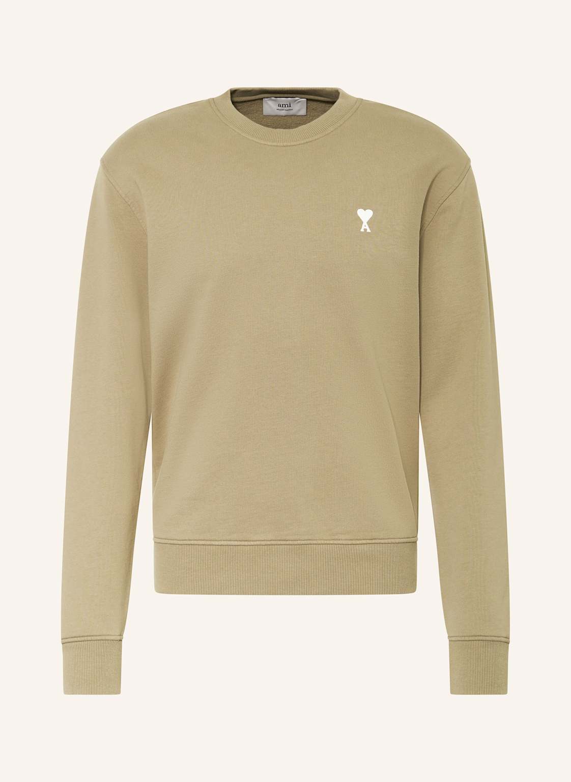 Ami Paris Sweatshirt beige Ami Paris Sweatshirt beige von AMI PARIS