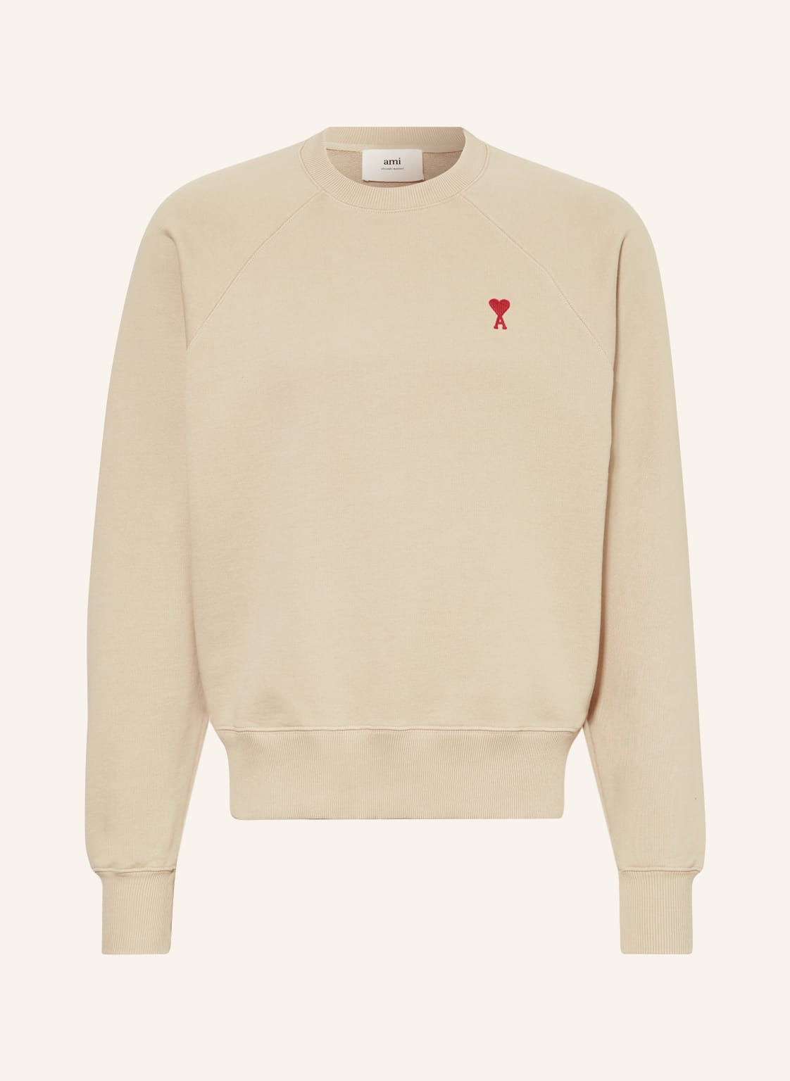 Ami Paris Sweatshirt beige von AMI PARIS