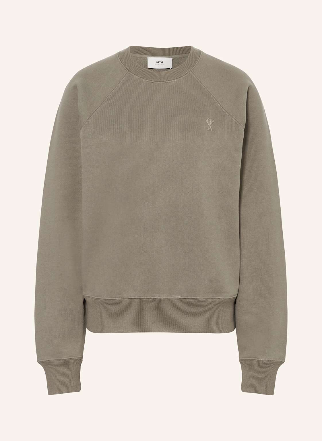 Ami Paris Sweatshirt beige von AMI PARIS