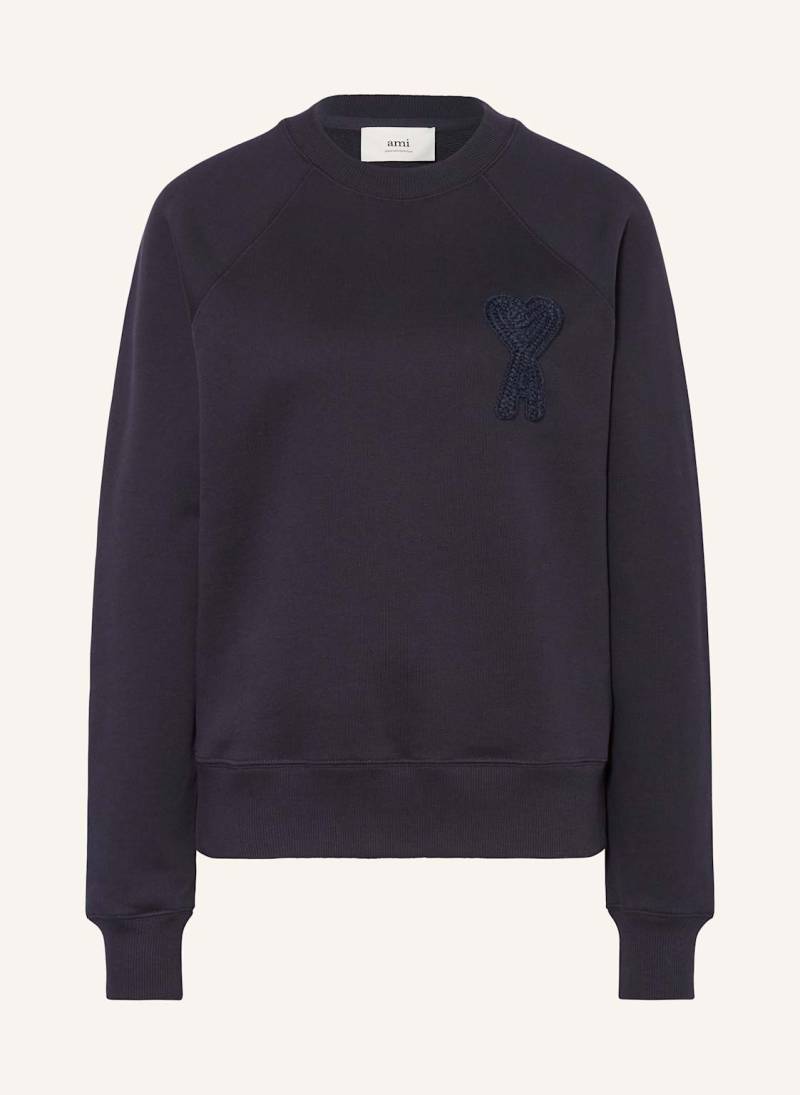 Ami Paris Sweatshirt blau von AMI PARIS