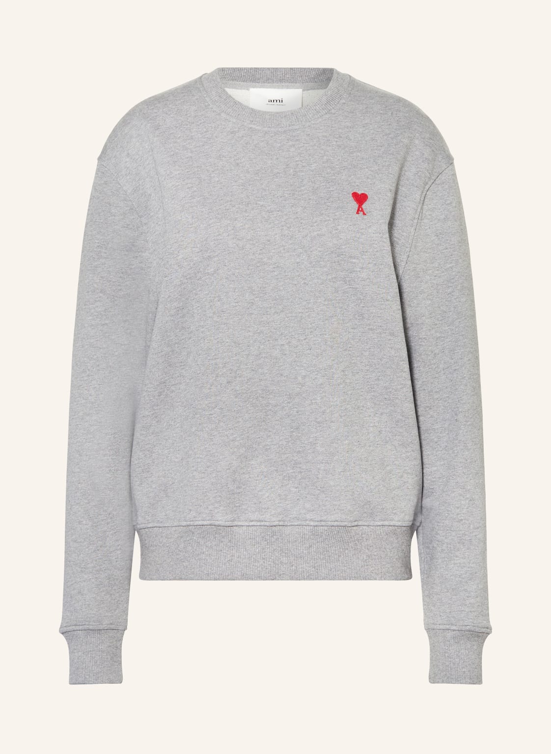 Ami Paris Sweatshirt grau Ami Paris Sweatshirt grau von AMI PARIS