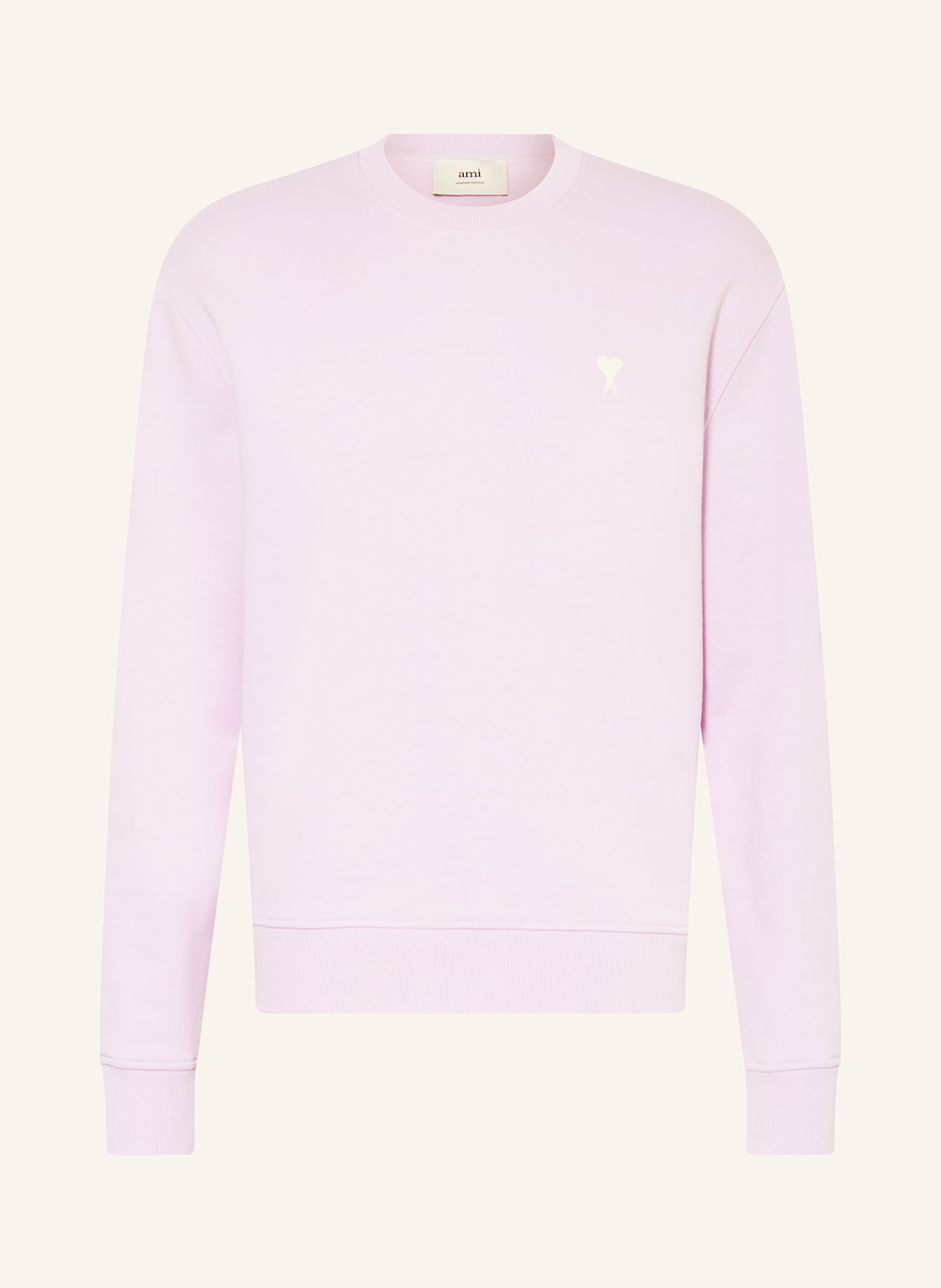 Ami Paris Sweatshirt lila von AMI PARIS