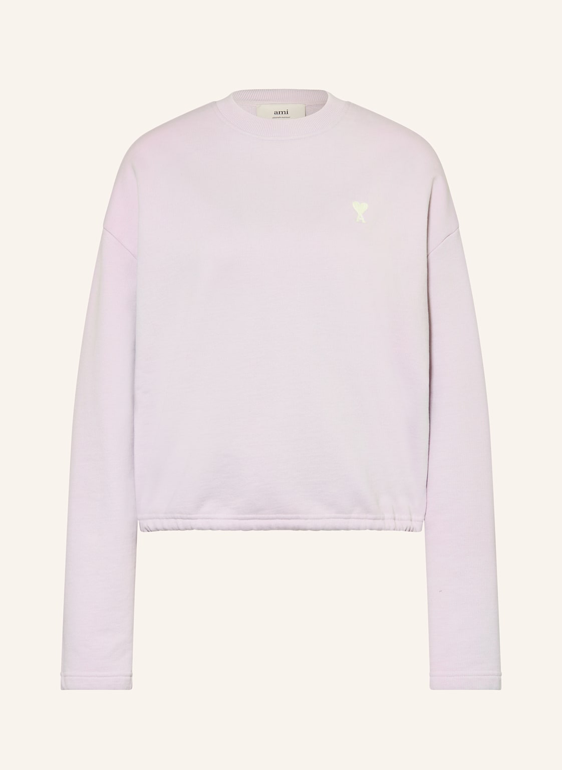 Ami Paris Sweatshirt lila Ami Paris Sweatshirt lila von AMI PARIS
