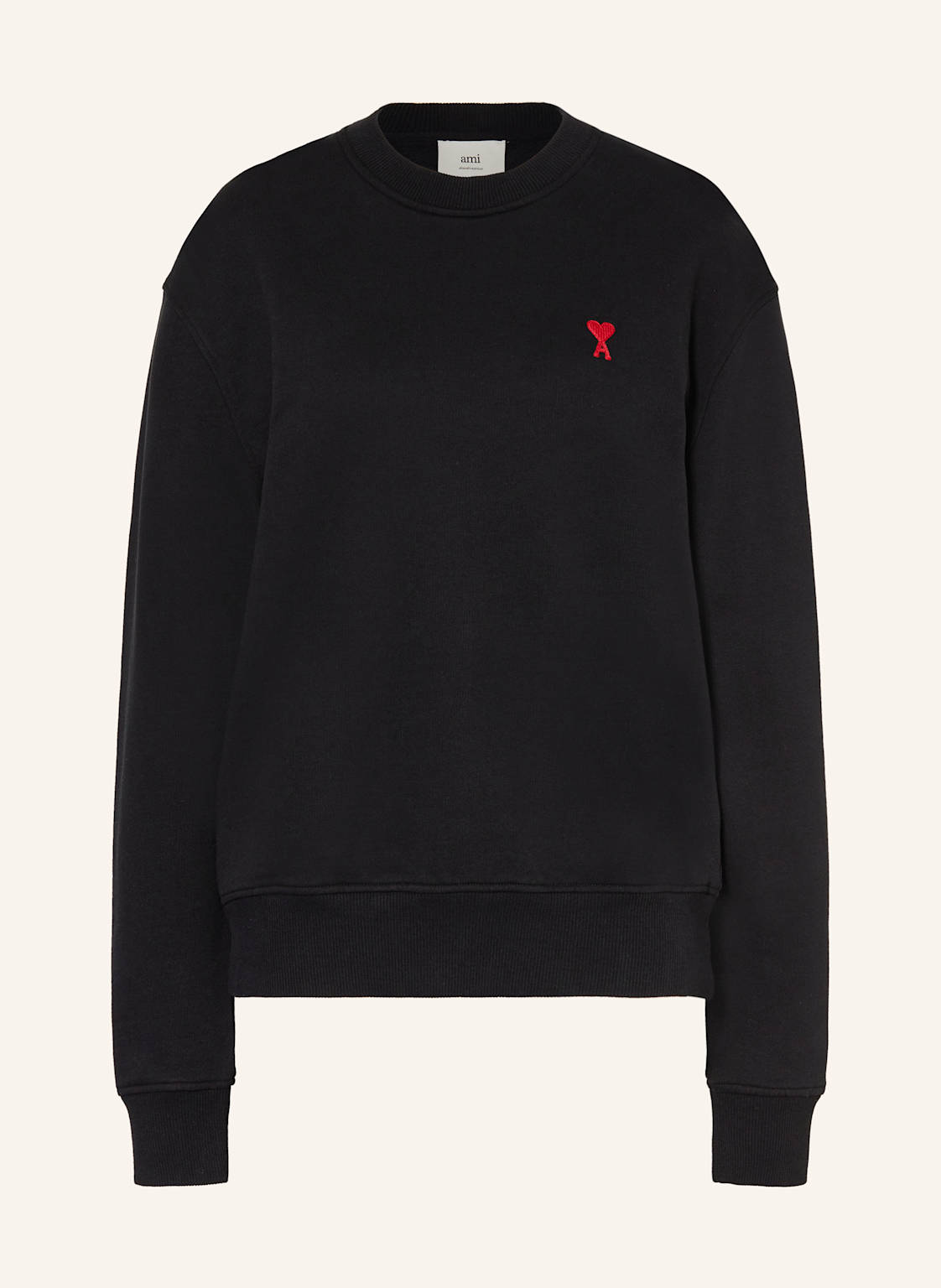 Ami Paris Sweatshirt schwarz Ami Paris Sweatshirt schwarz von AMI PARIS