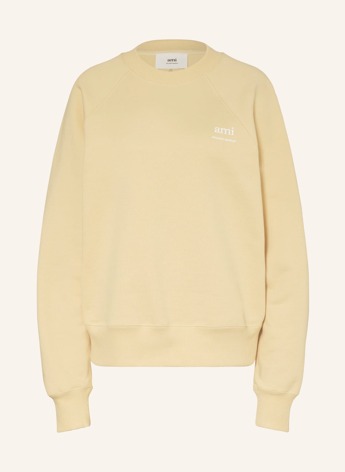 Ami Paris Sweatshirt weiss von AMI PARIS