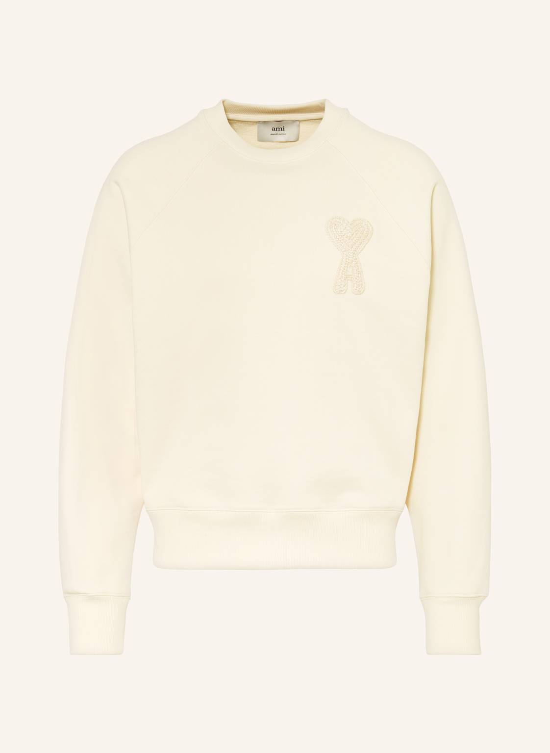 Ami Paris Sweatshirt weiss Ami Paris Sweatshirt weiss von AMI PARIS