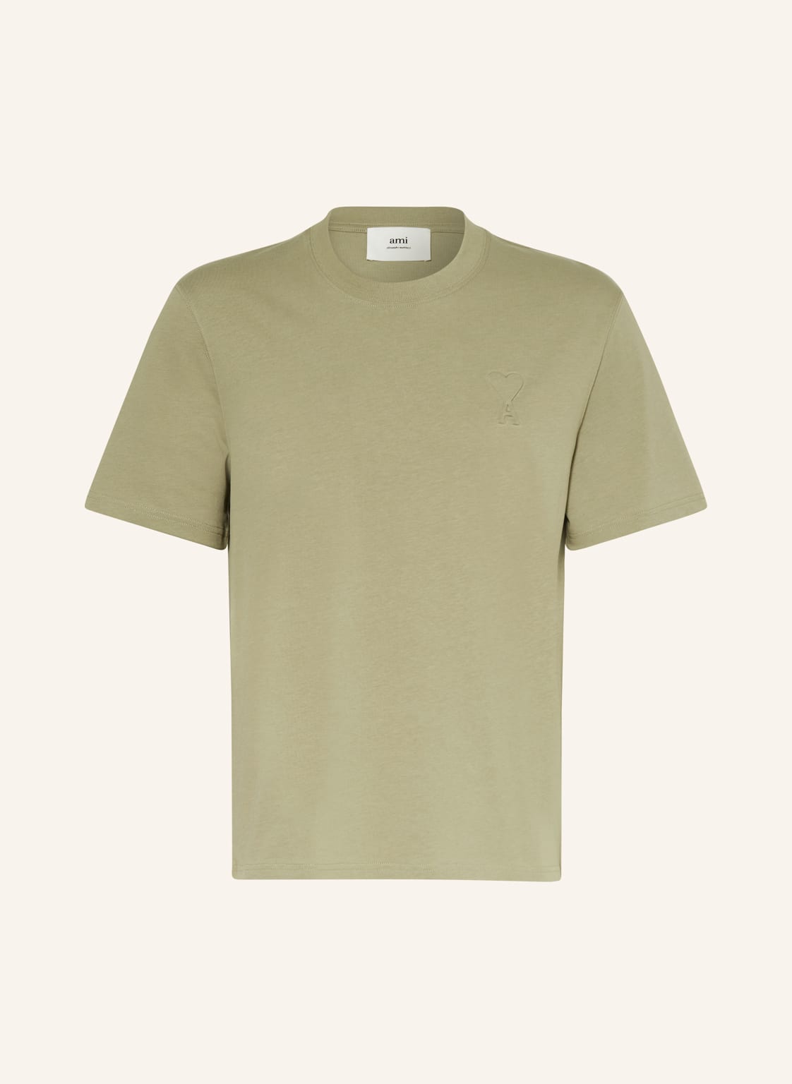 Ami Paris T-Shirt beige von AMI PARIS