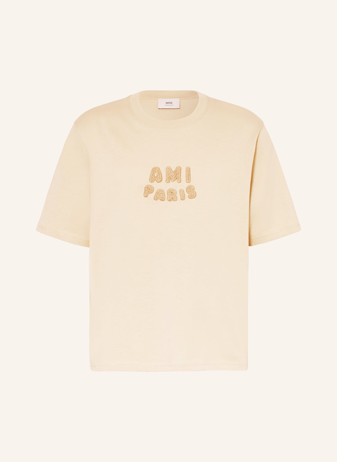 Ami Paris T-Shirt beige von AMI PARIS