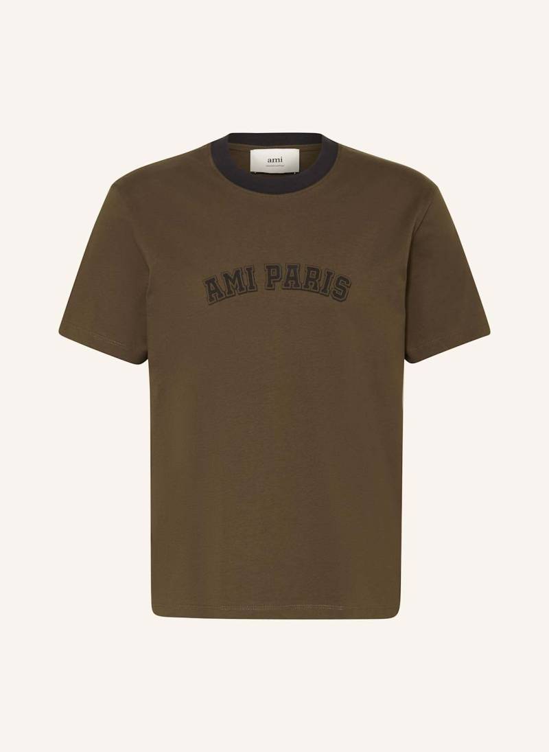 Ami Paris T-Shirt braun von AMI PARIS