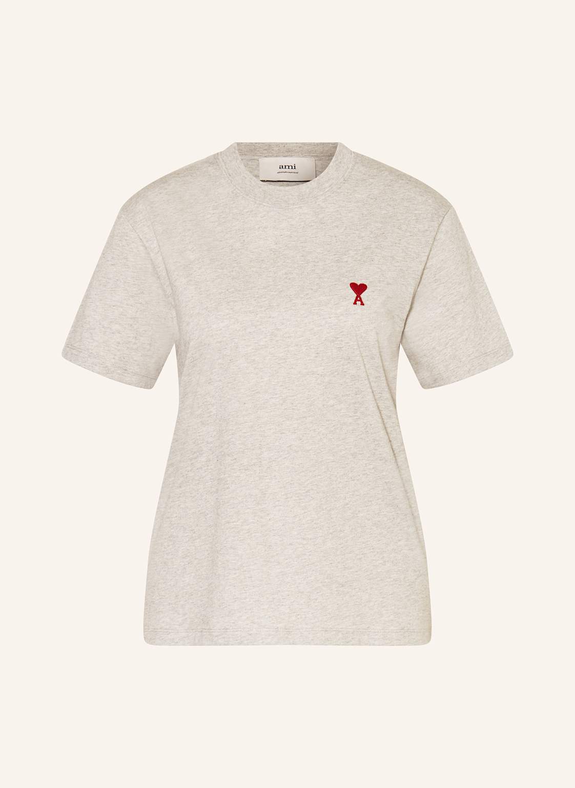 Ami Paris T-Shirt grau Ami Paris T-Shirt grau von AMI PARIS