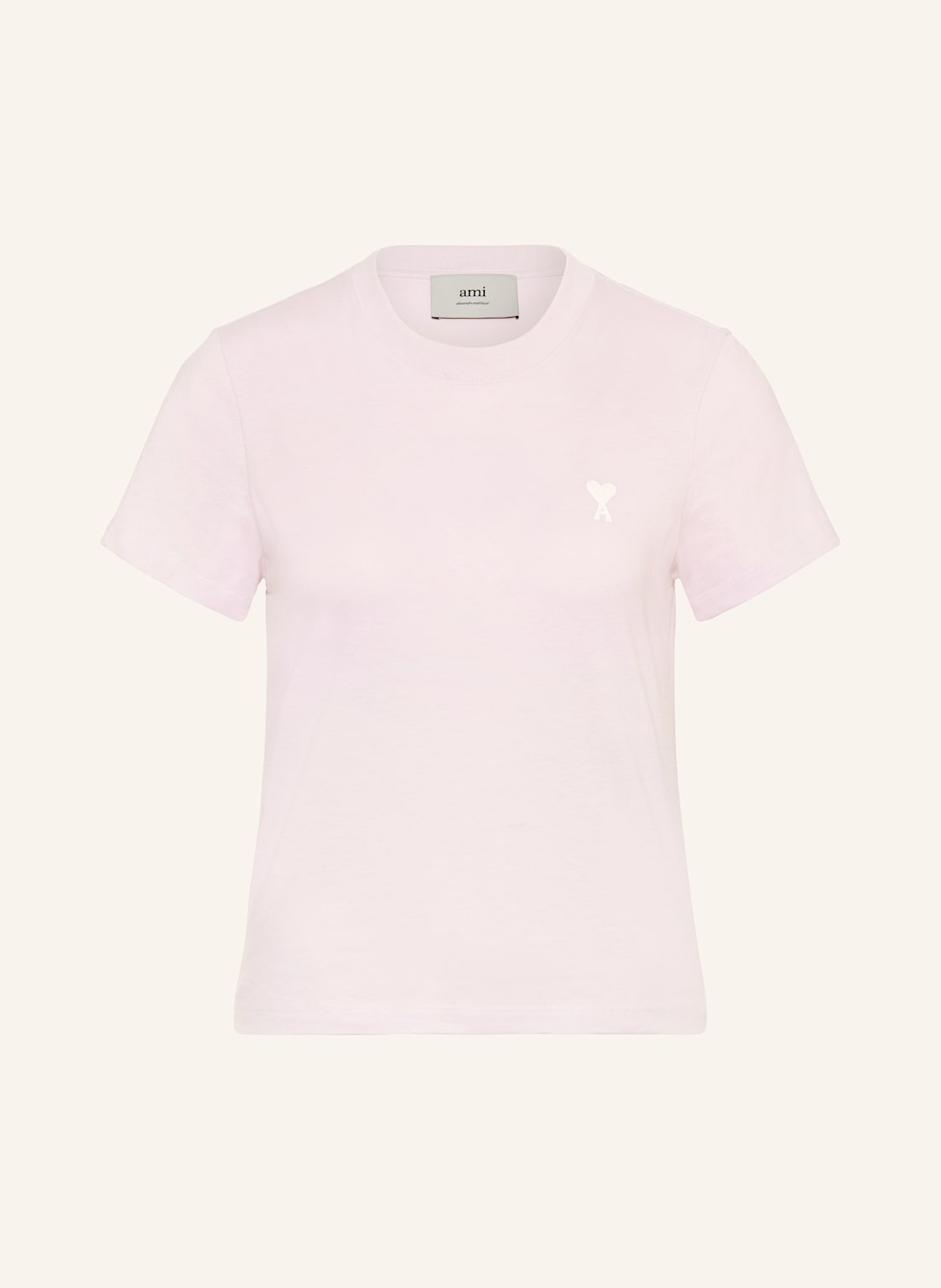 Ami Paris T-Shirt lila von AMI PARIS