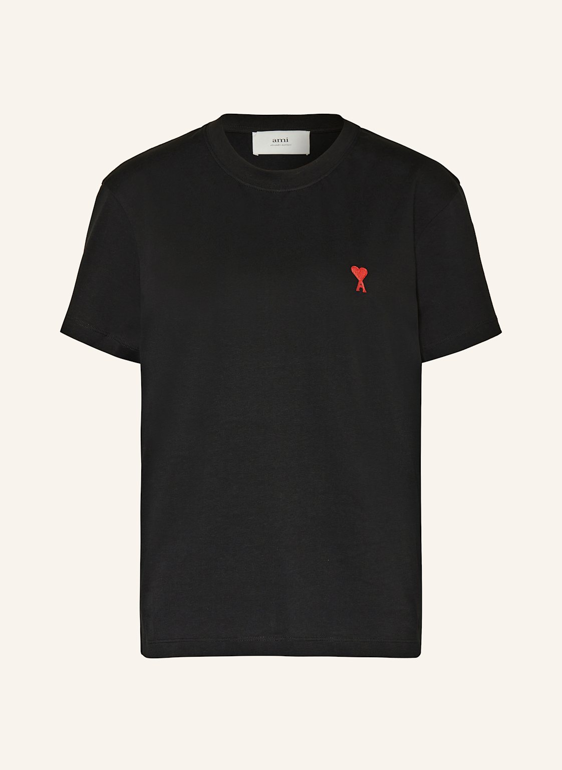Ami Paris T-Shirt schwarz Ami Paris T-Shirt schwarz von AMI PARIS