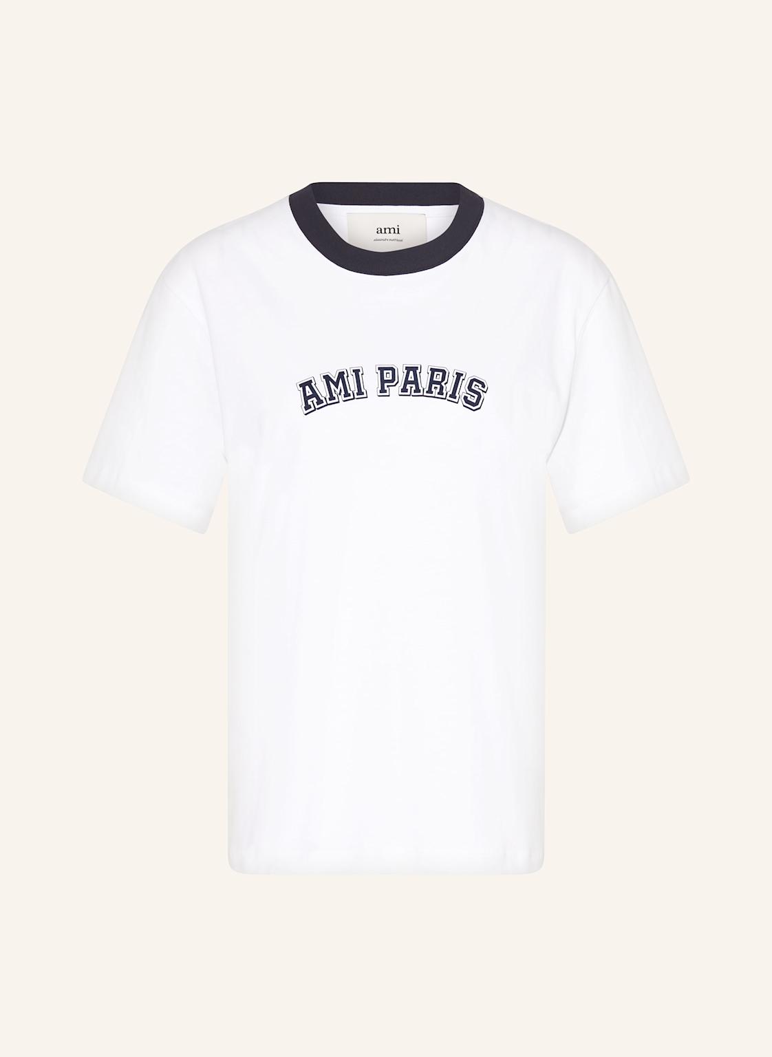 Ami Paris T-Shirt weiss von AMI PARIS