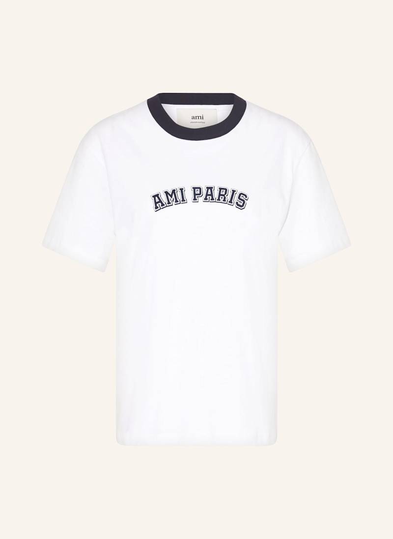 Ami Paris T-Shirt weiss von AMI PARIS