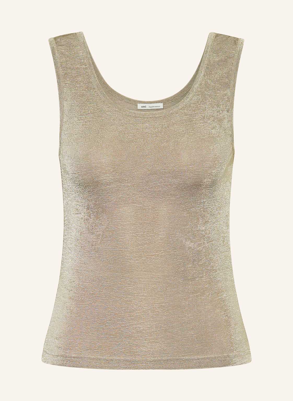 Ami Paris Tanktop beige von AMI PARIS