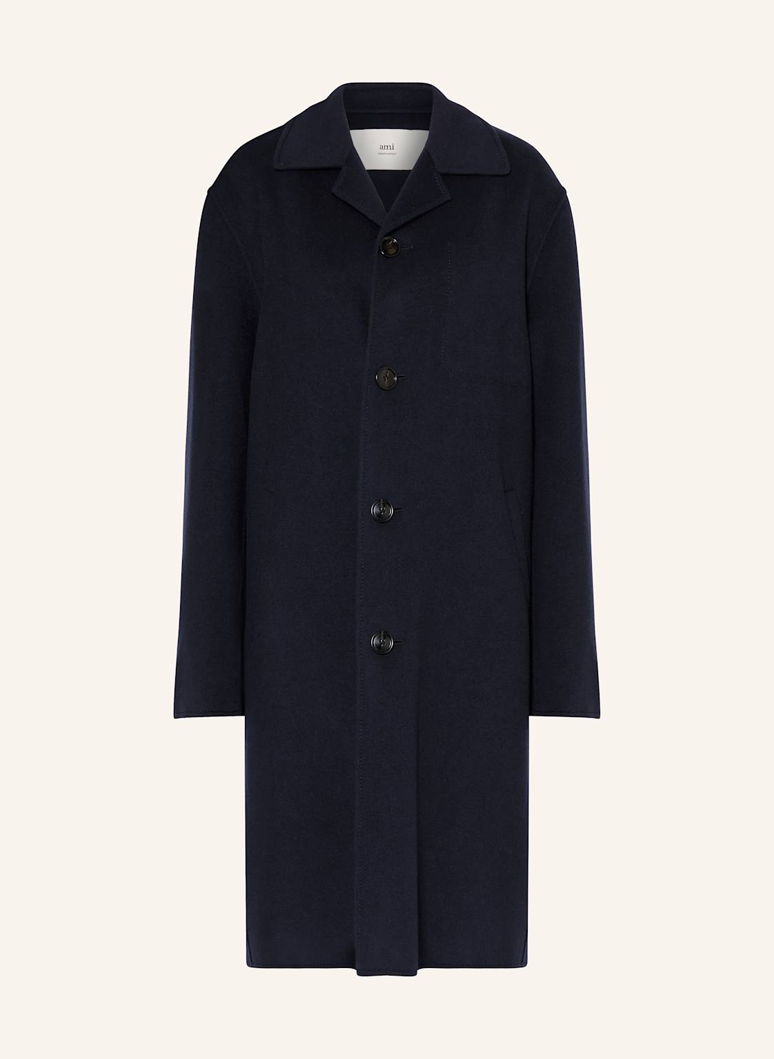 Ami Paris Wollmantel blau Ami Paris Wollmantel blau von AMI PARIS