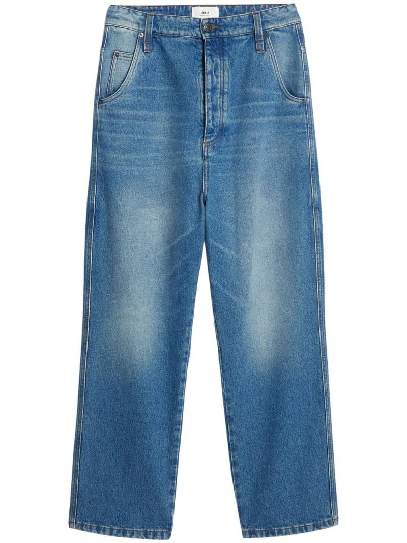 AMI Paris Alex straight-leg jeans - Blue von AMI Paris