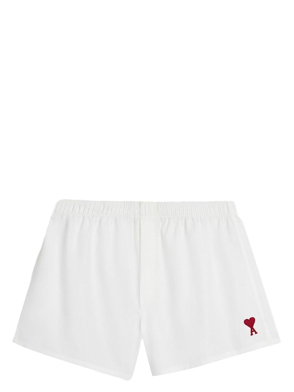 AMI Paris Ami De Coeur cotton boxers - White von AMI Paris