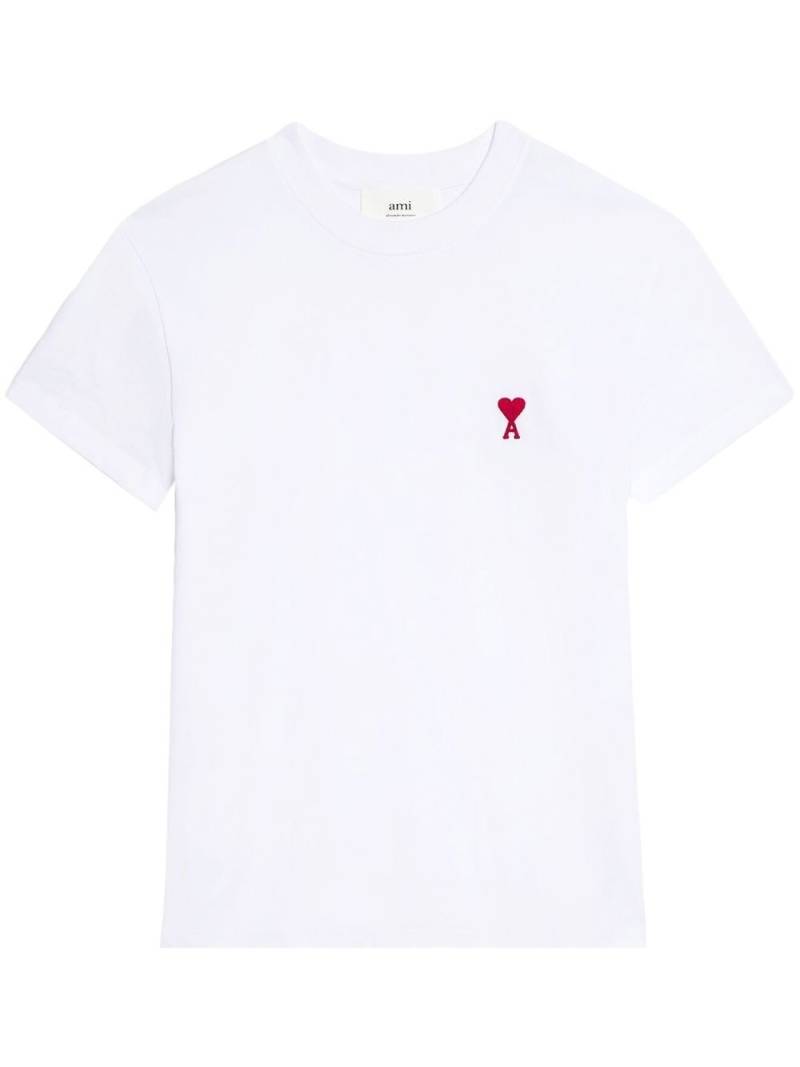 AMI Paris Ami de Coeur T-shirt - White von AMI Paris