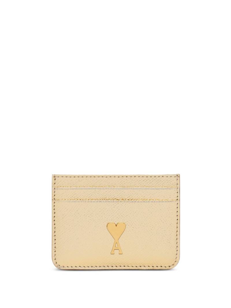 AMI Paris Ami de Coeur card holder - Gold von AMI Paris