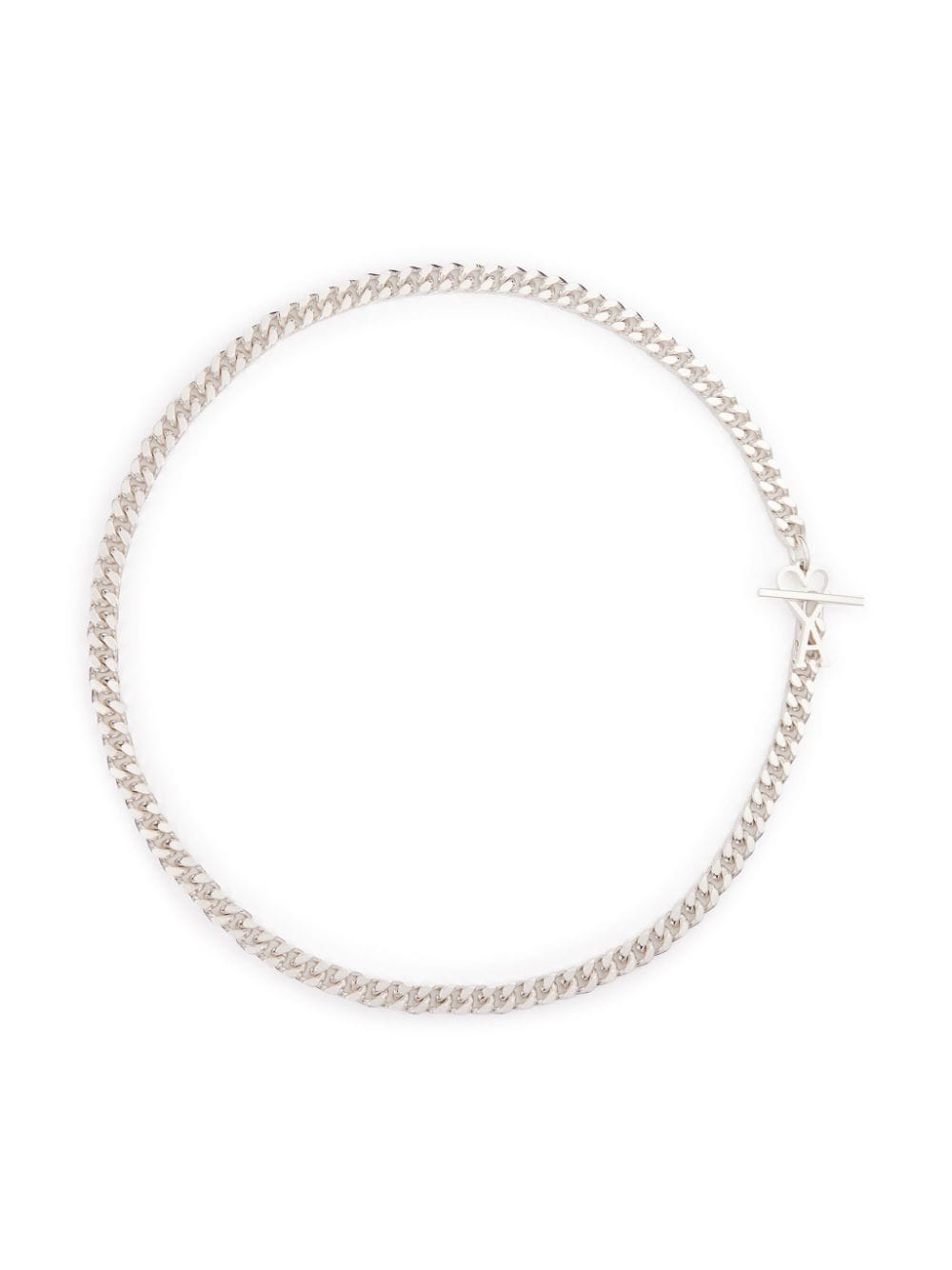 AMI Paris Ami de Coeur chain necklace - Silver von AMI Paris