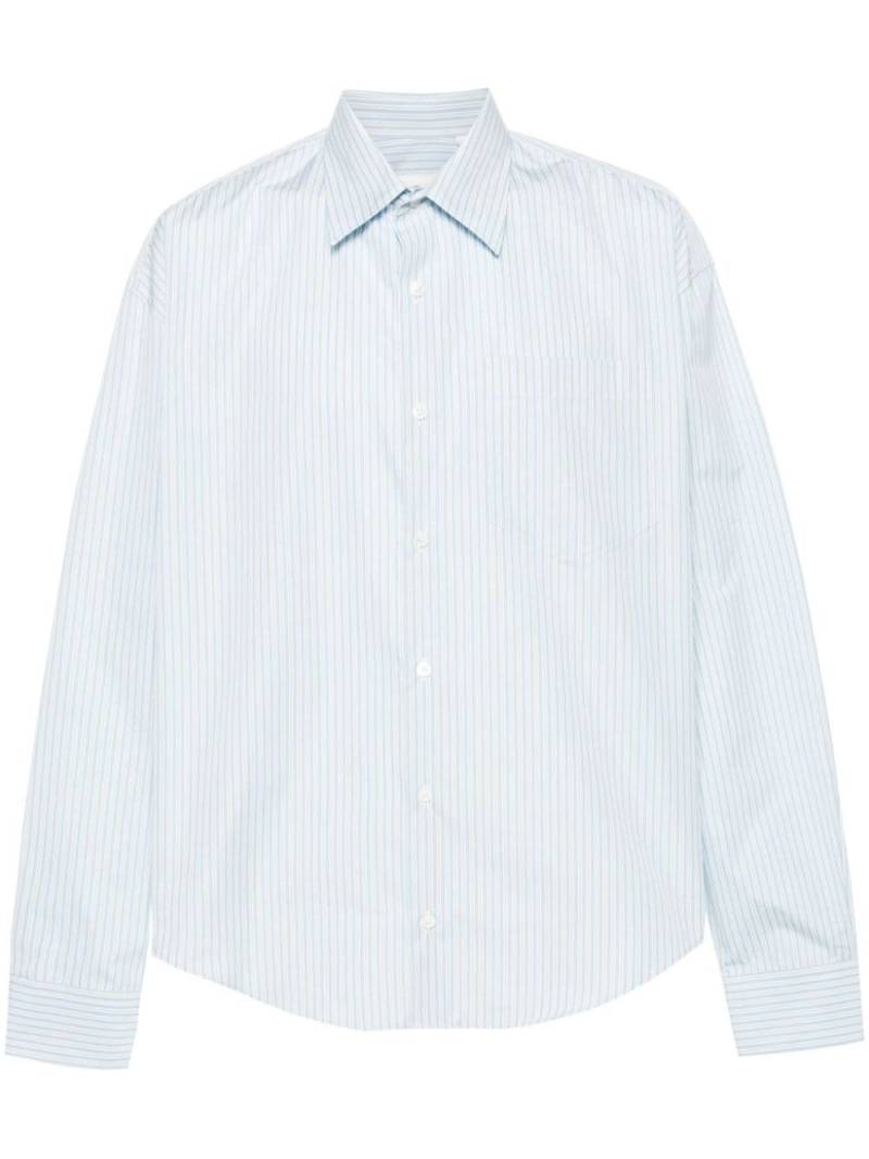 AMI Paris Ami de Coeur cotton shirt - Blue von AMI Paris