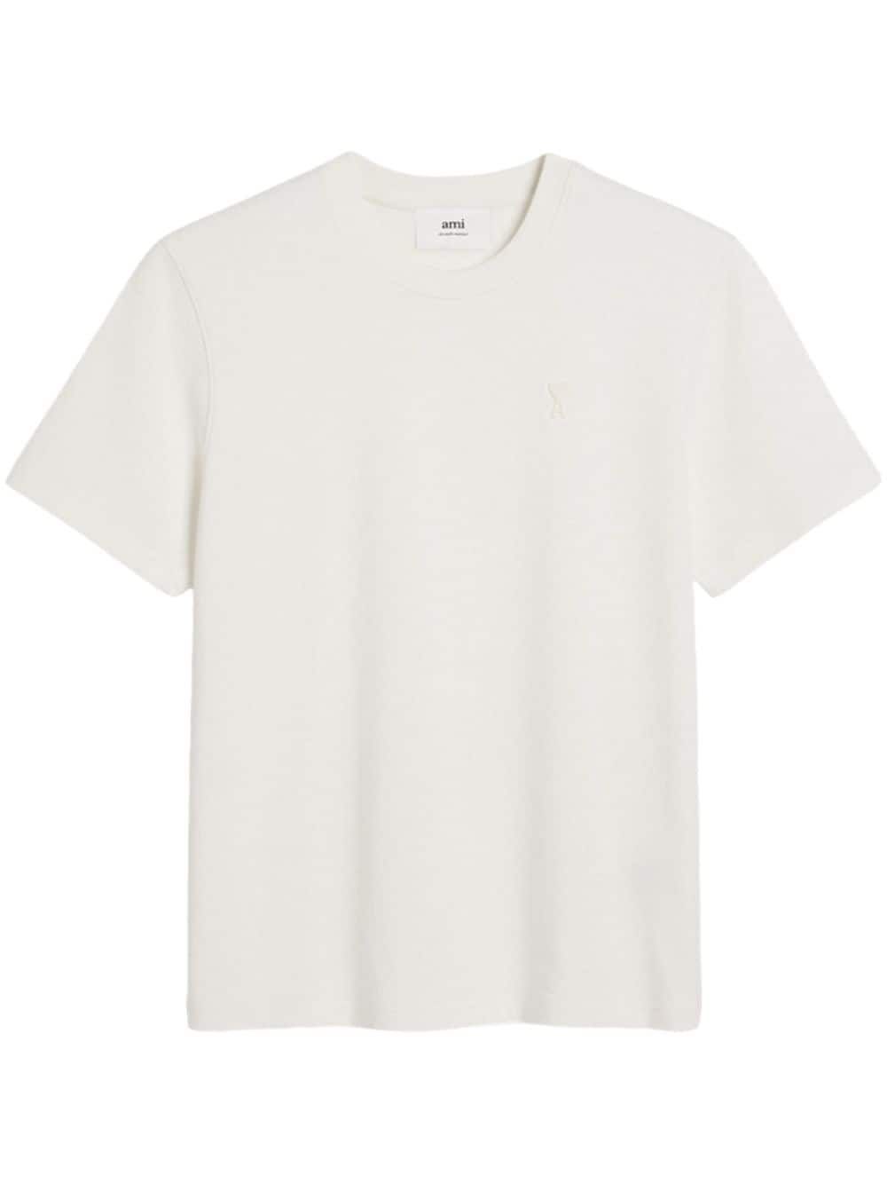 AMI Paris Ami de Coeur organic cotton T-shirt - White von AMI Paris