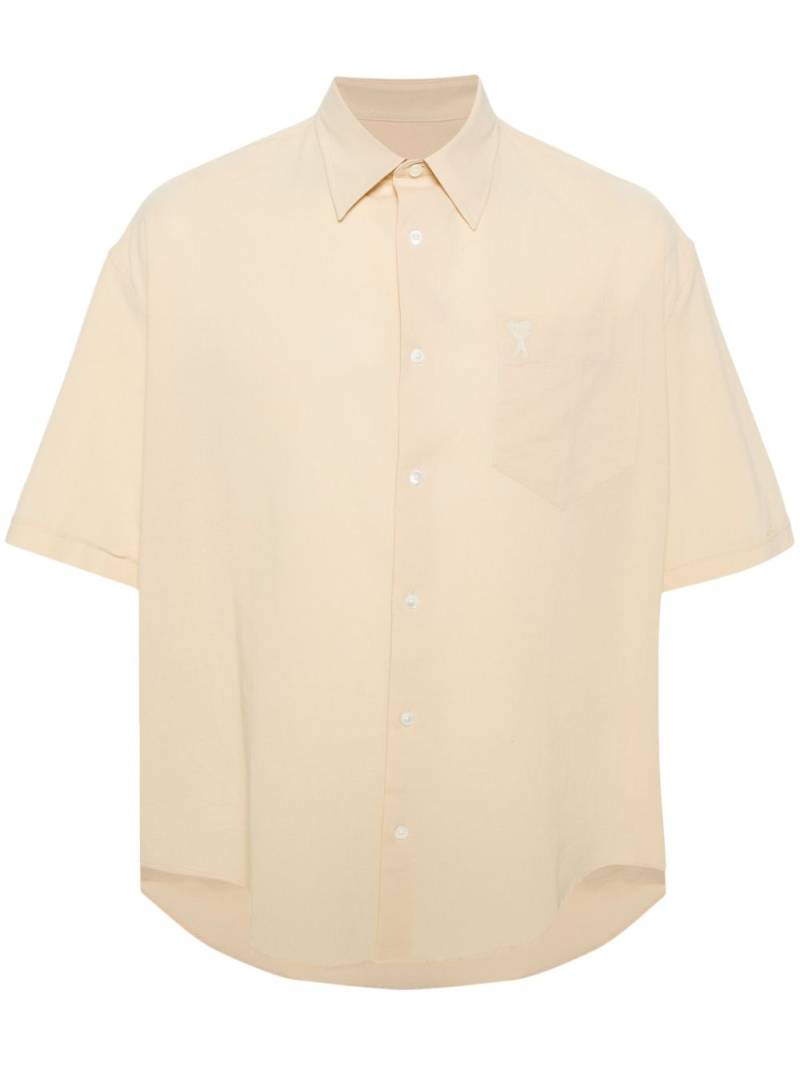 AMI Paris Ami de Coeur shirt - Yellow von AMI Paris