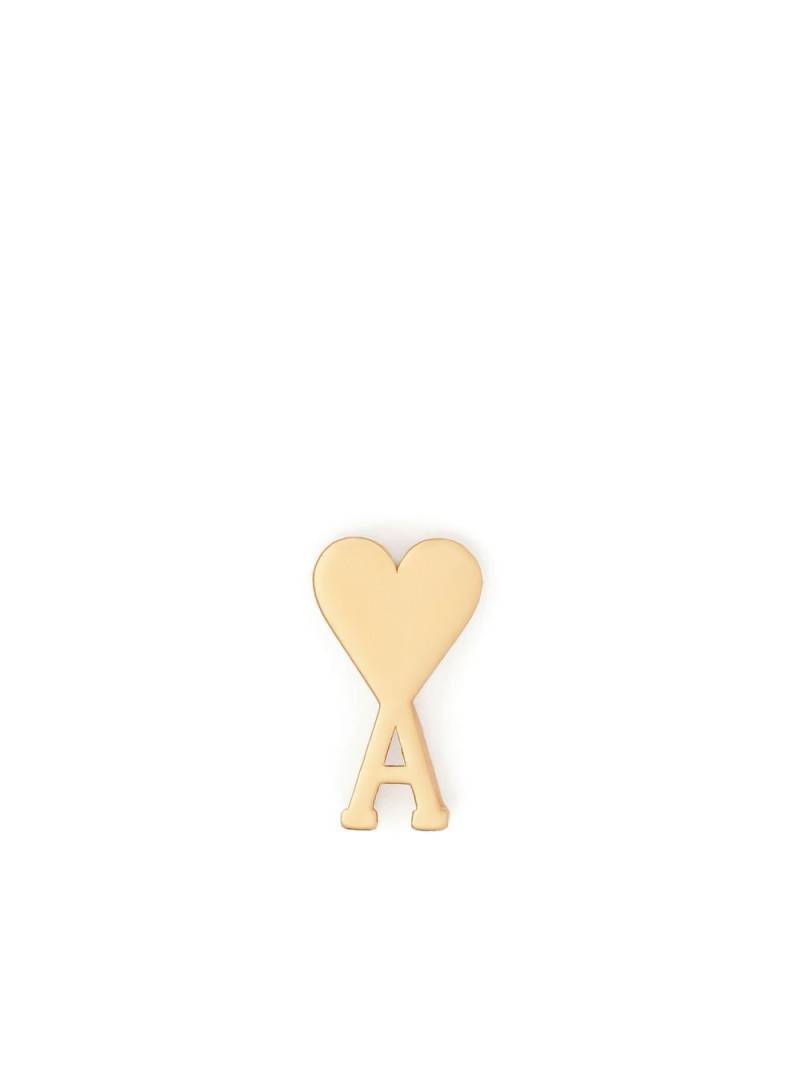 AMI Paris Ami de Coeur single earring - Gold von AMI Paris