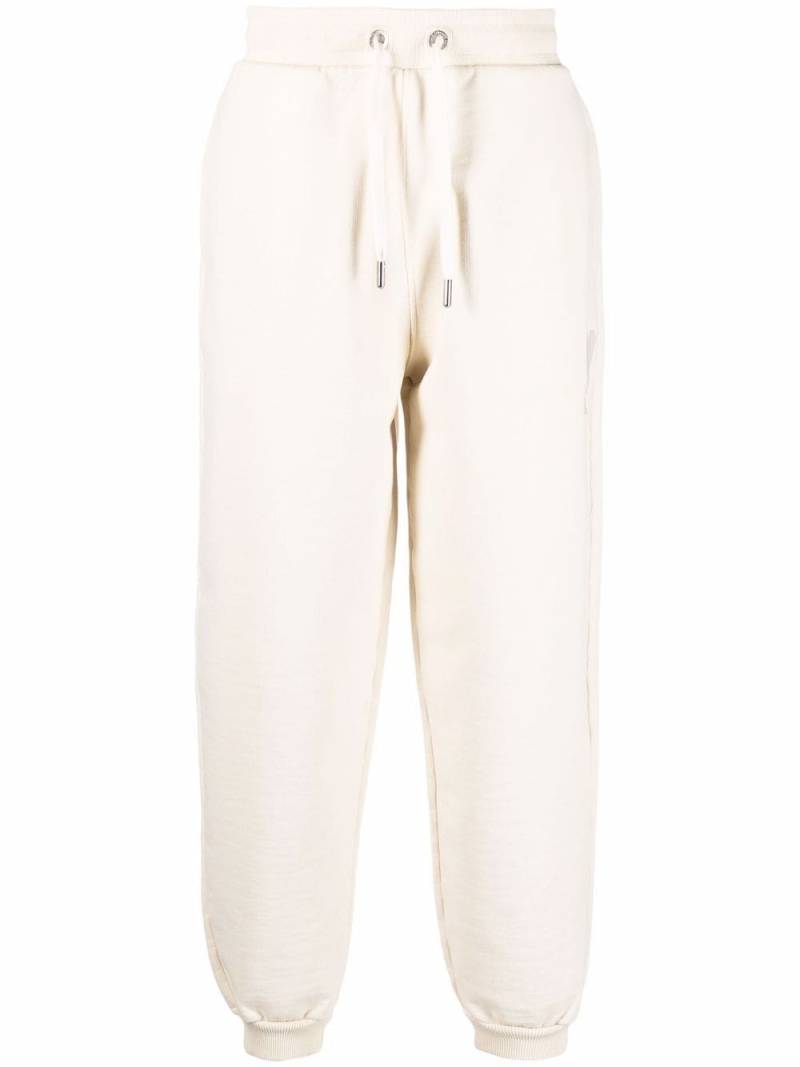 AMI Paris Ami de Coeur organic-cotton track pants - Neutrals von AMI Paris