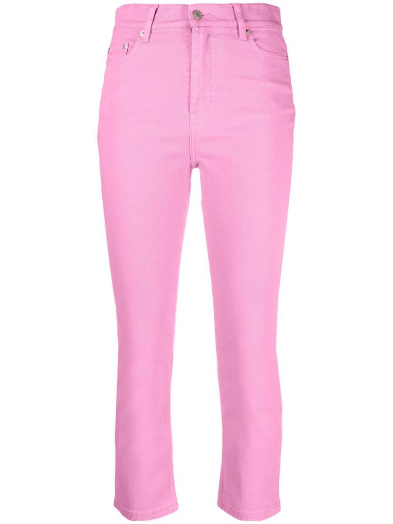 AMI Paris cropped slim-fit jeans - Pink von AMI Paris