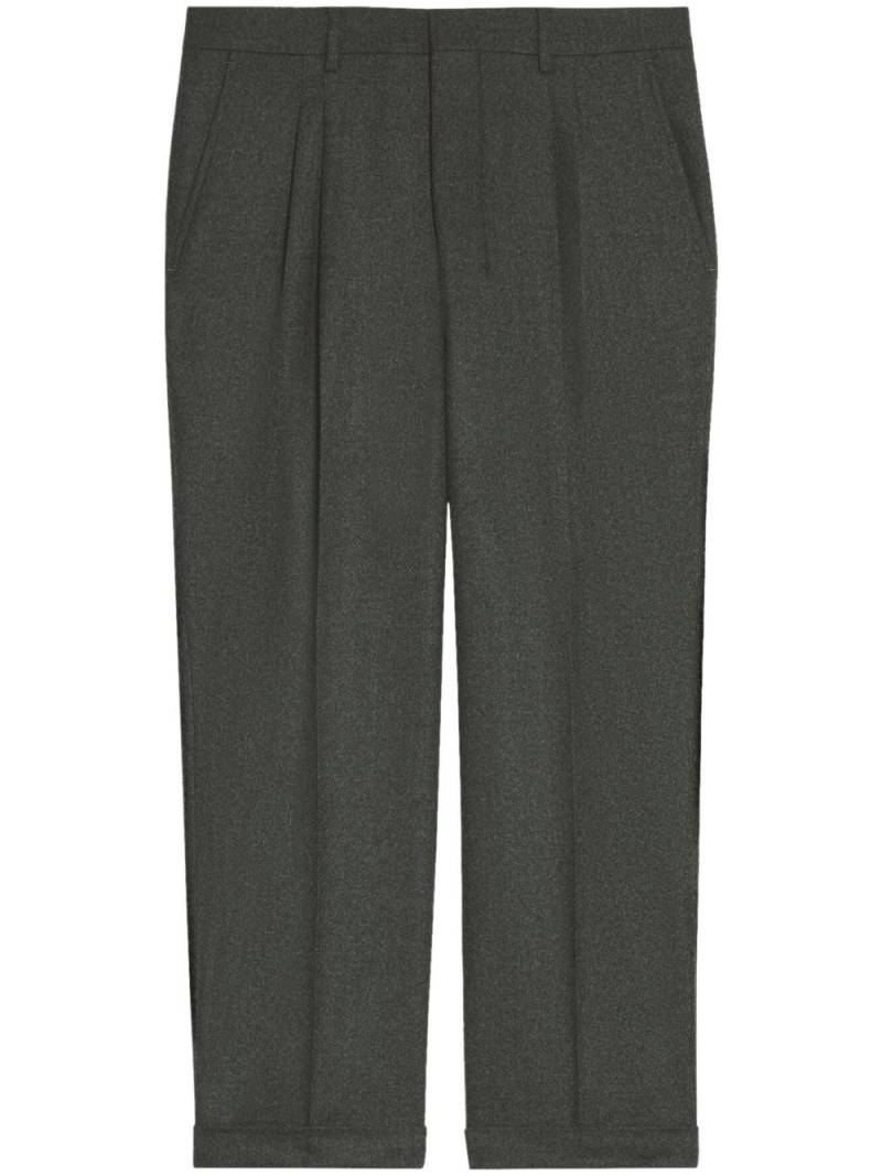 AMI Paris cropped trousers - Grey von AMI Paris