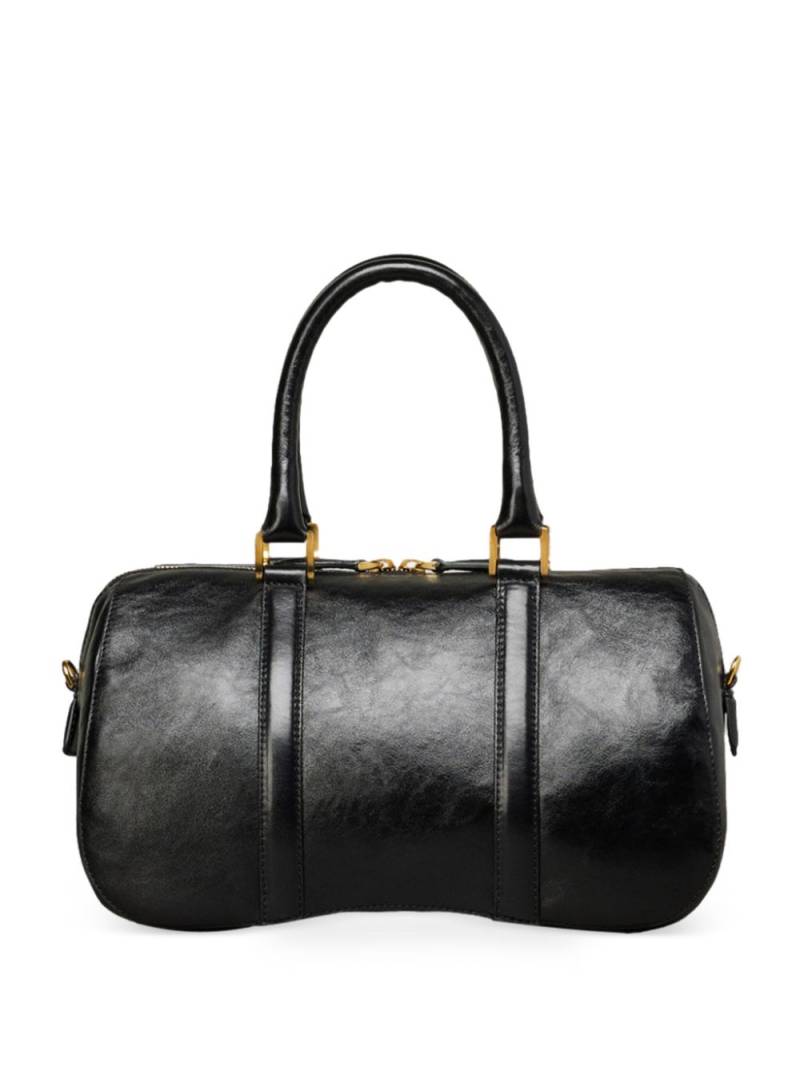 AMI Paris Boston leather tote bag - Black von AMI Paris