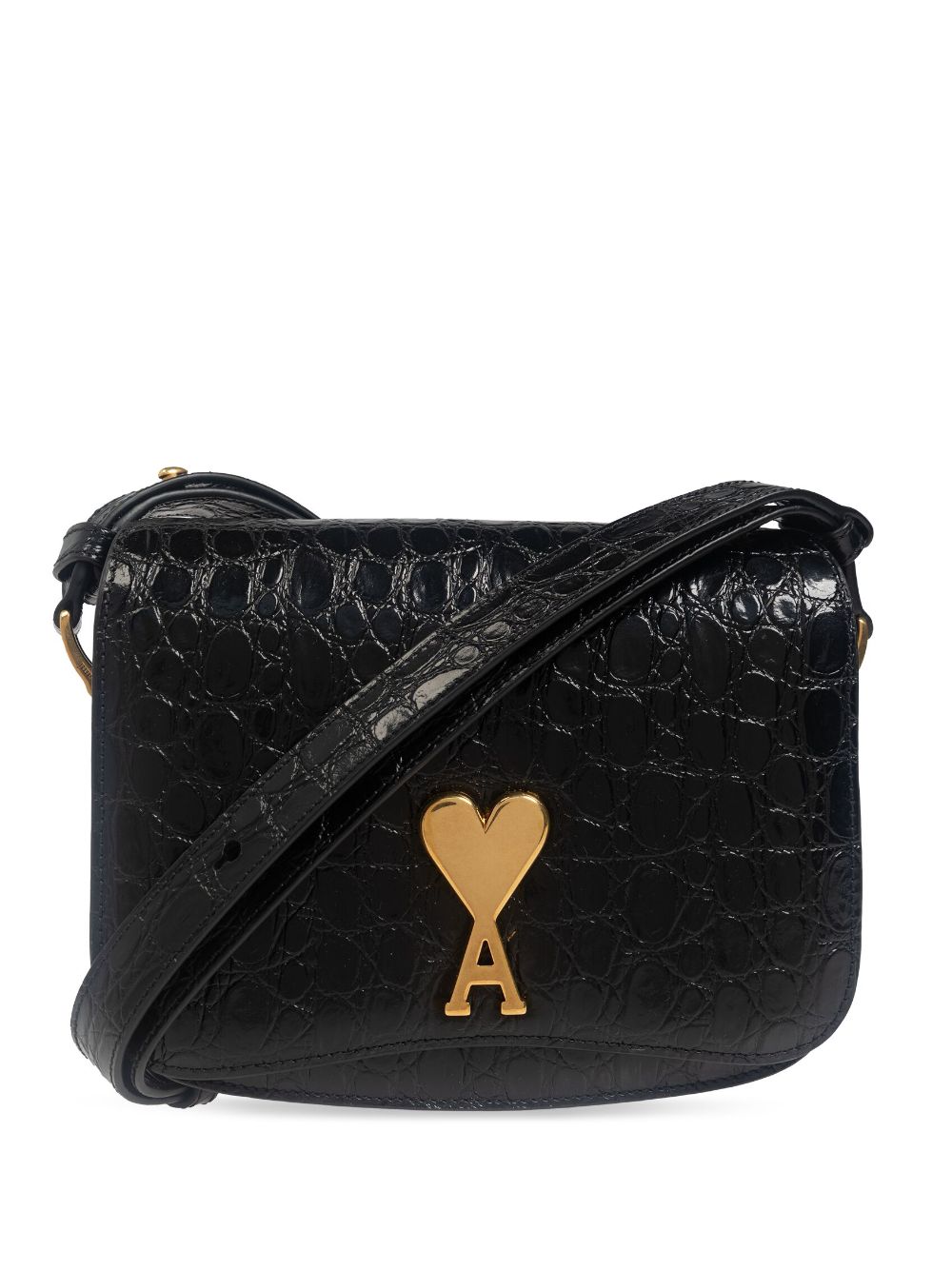 AMI Paris Paris Paris shoulder bag - Black von AMI Paris