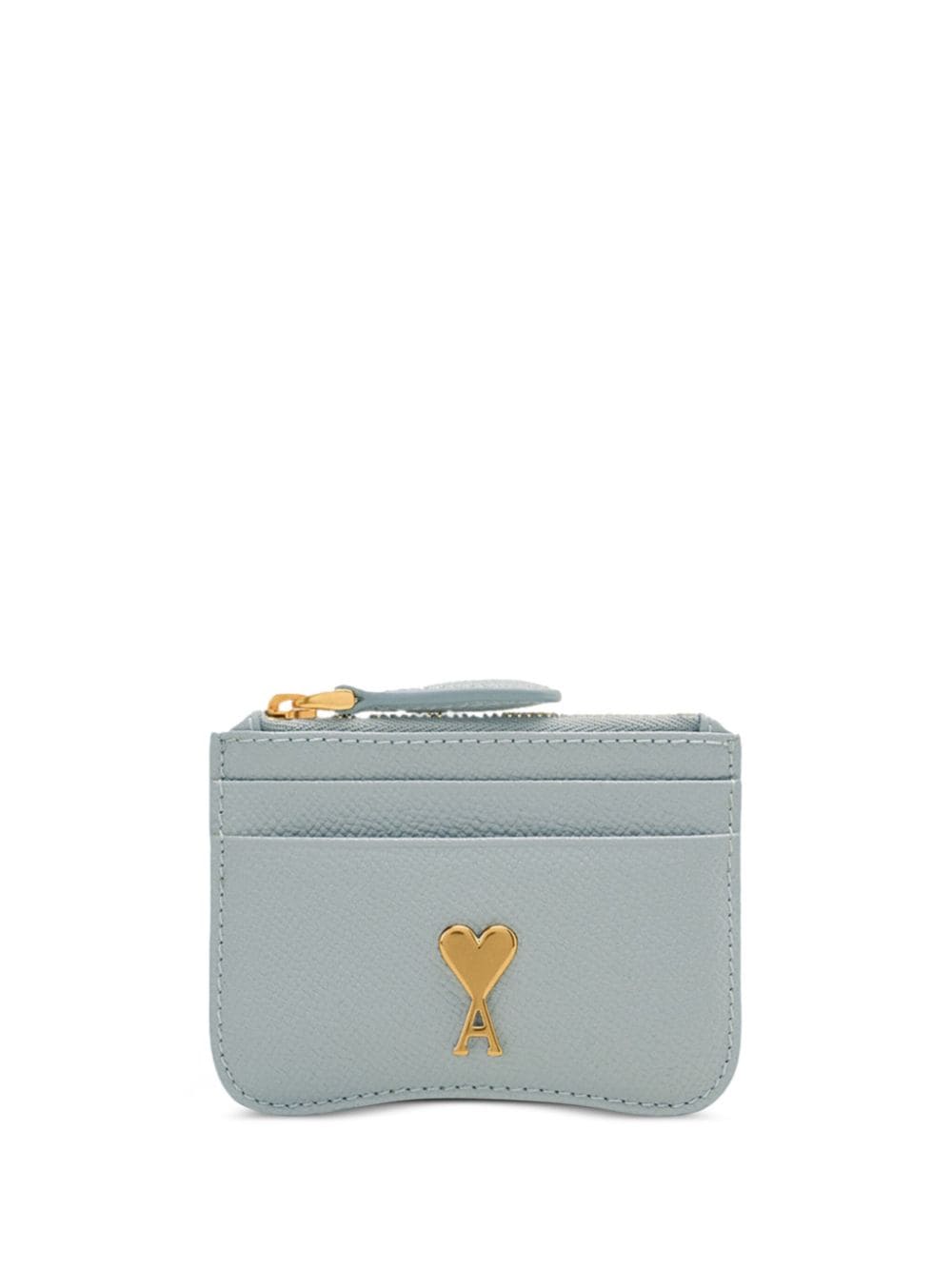 AMI Paris Paris Paris zipped card holder - Blue von AMI Paris