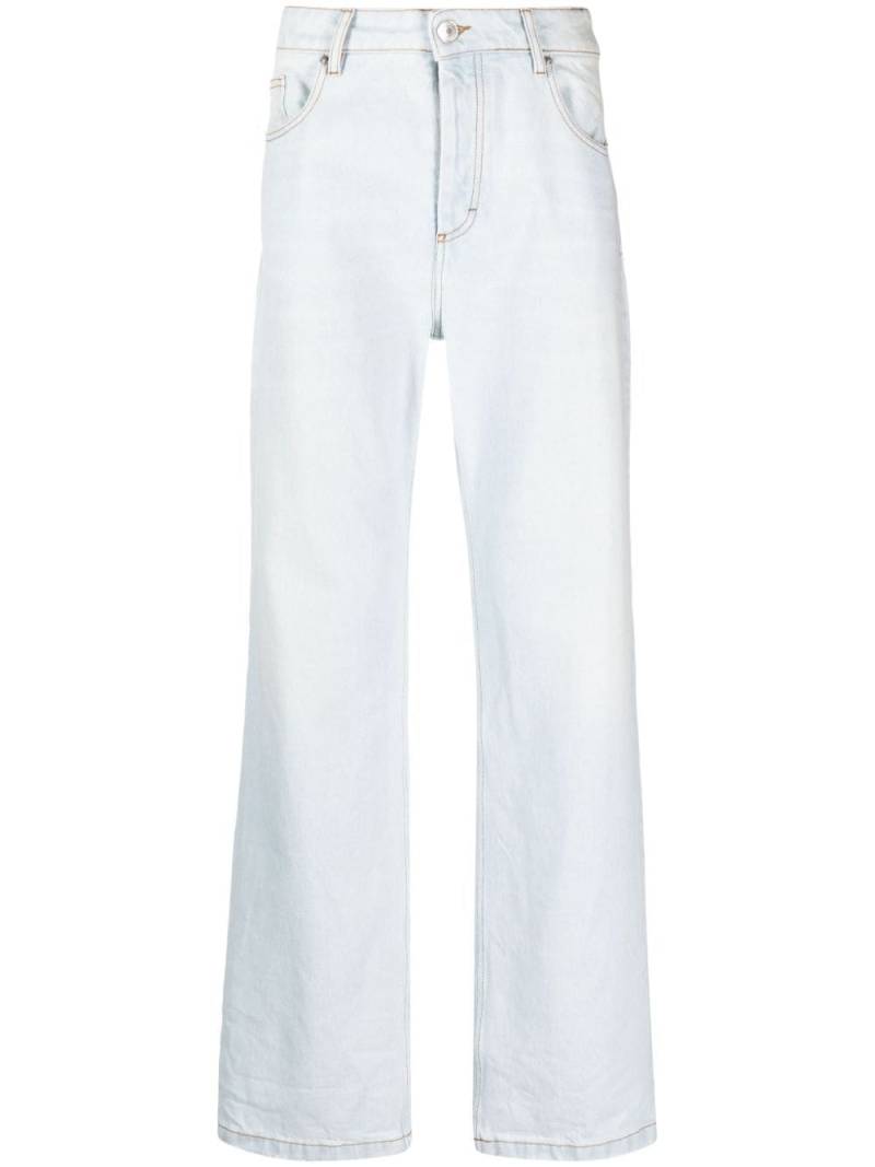 AMI Paris Straight Fit mid-wash jeans - Blue von AMI Paris