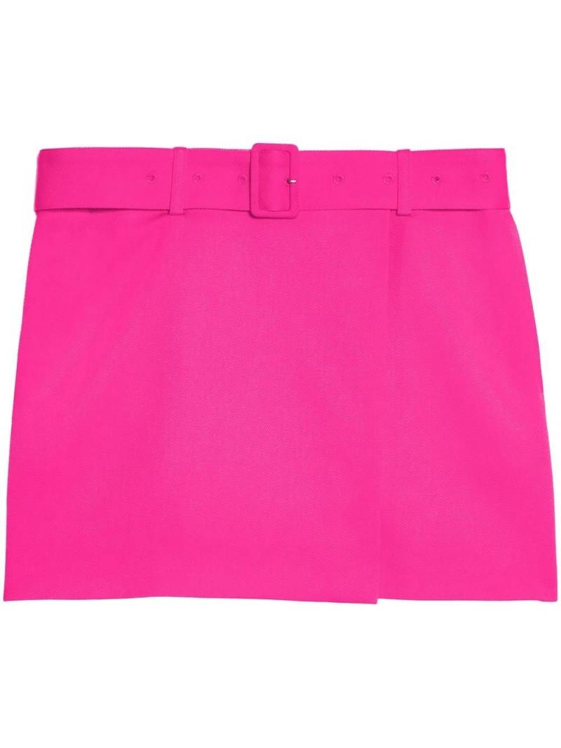 AMI Paris belted midi skirt - Pink von AMI Paris