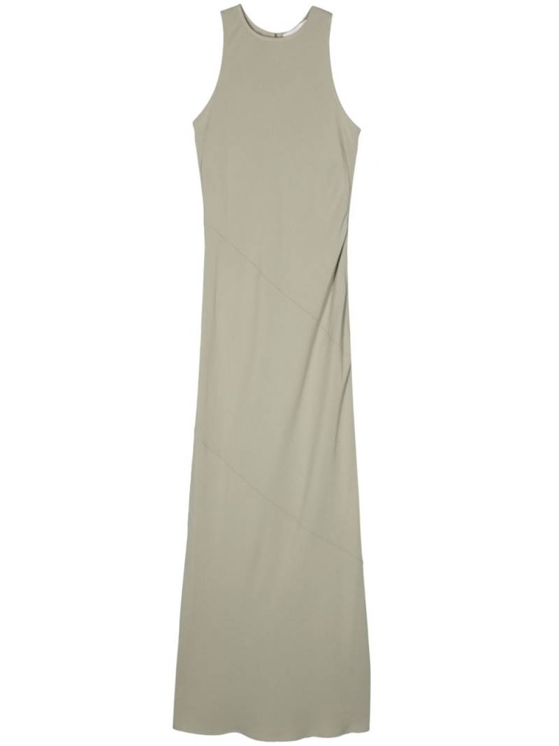 AMI Paris crepe sleeveless maxi dress - Green von AMI Paris