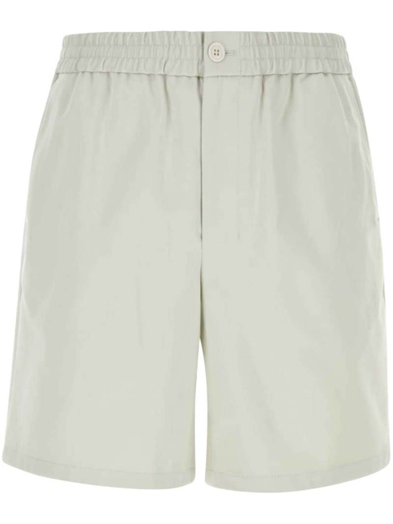 AMI Paris elasticated cotton shorts - White von AMI Paris