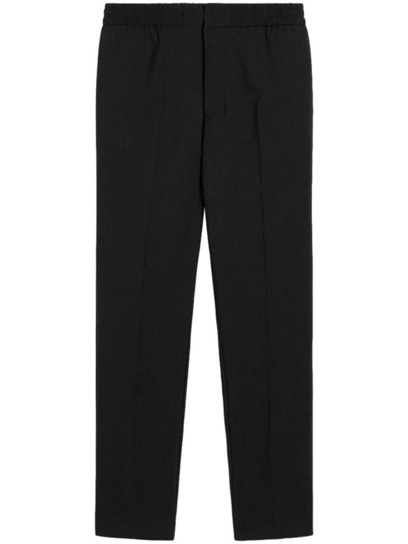 AMI Paris straight-leg wool trousers - Black von AMI Paris