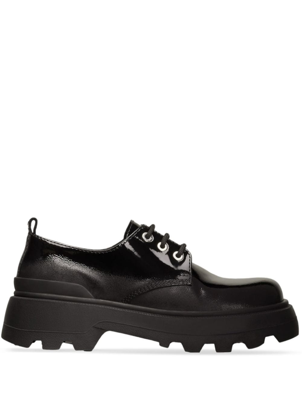 AMI Paris leather Derby shoes - Black von AMI Paris