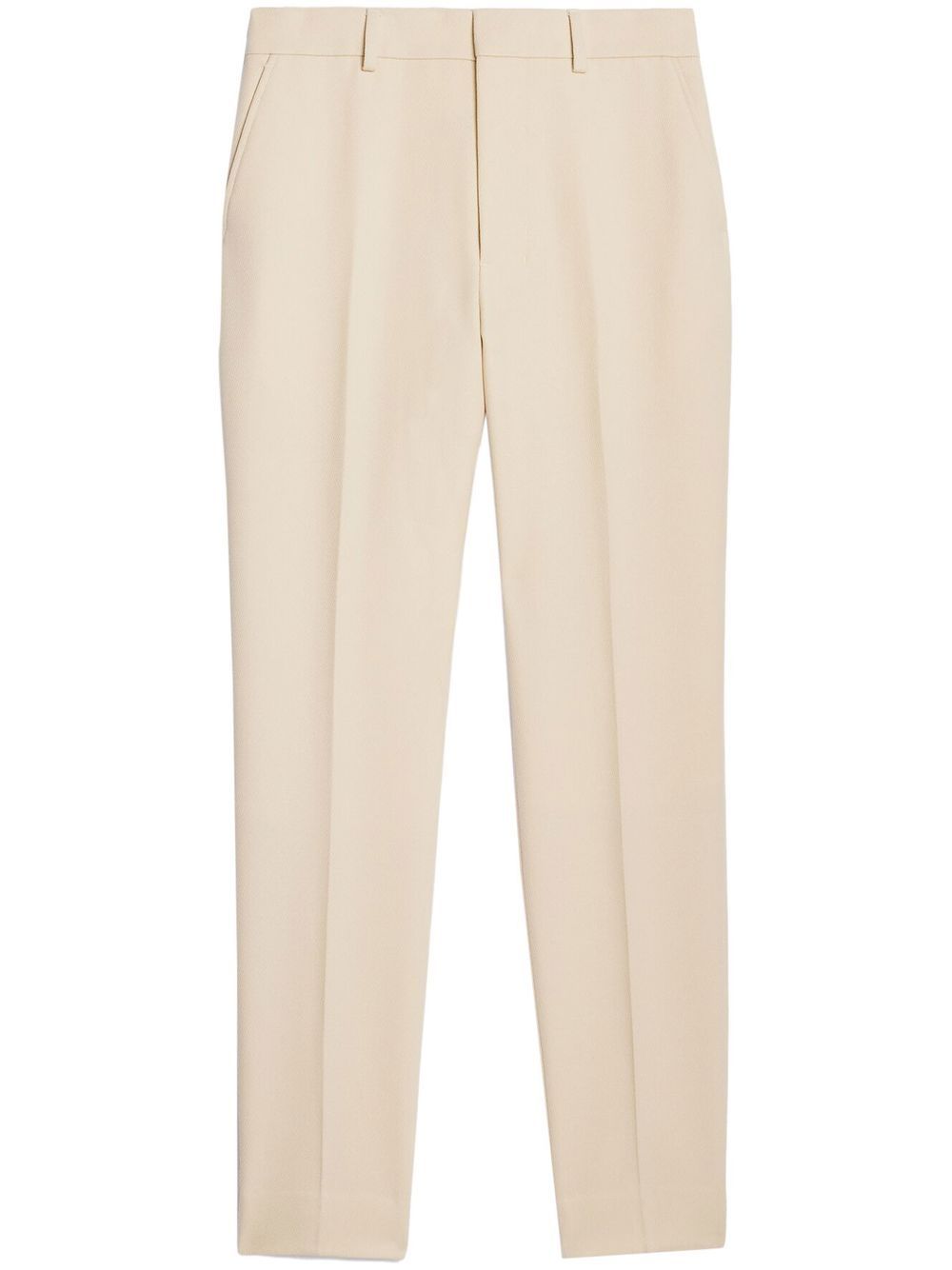 AMI Paris high-waist tailored trousers - Neutrals von AMI Paris